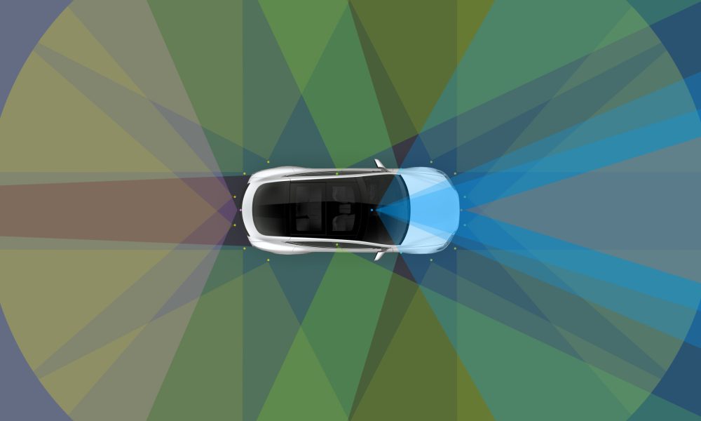 tesla radar