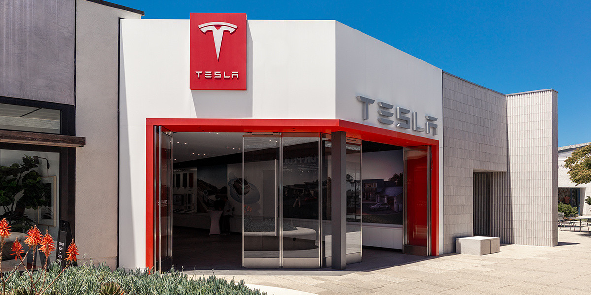 tesla showroom
