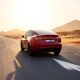 Tesla model y from rear