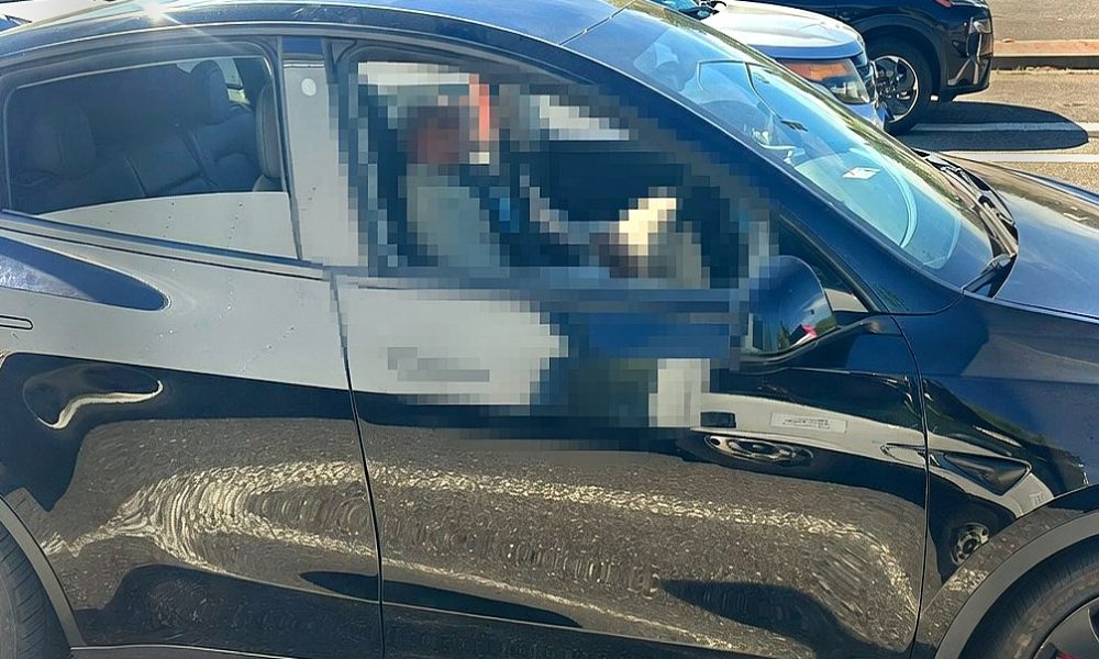 Tesla drives drunk owner, Police arrest on DUI [Credit: Vacaville Police via Facebook]